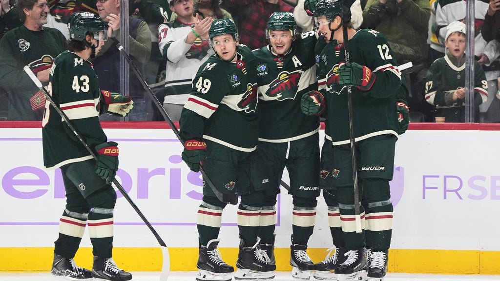 Kaprizov, Wallstedt lead Minnesota Wild to 2-1 victory over Columbus Blue Jackets — WCCO / CBS Minnesota, Brooklyn Park Sports news