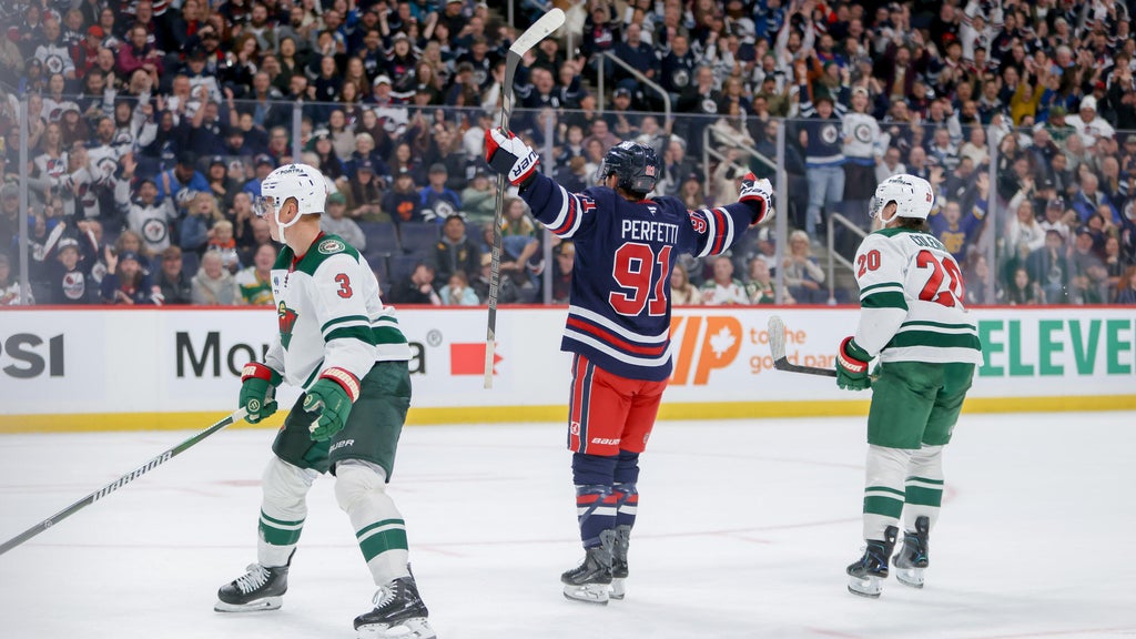Jets beat the Wild 5-2 as Cole Perfetti scores 2 goals — WCCO / CBS Minnesota, Brooklyn Park Schools news