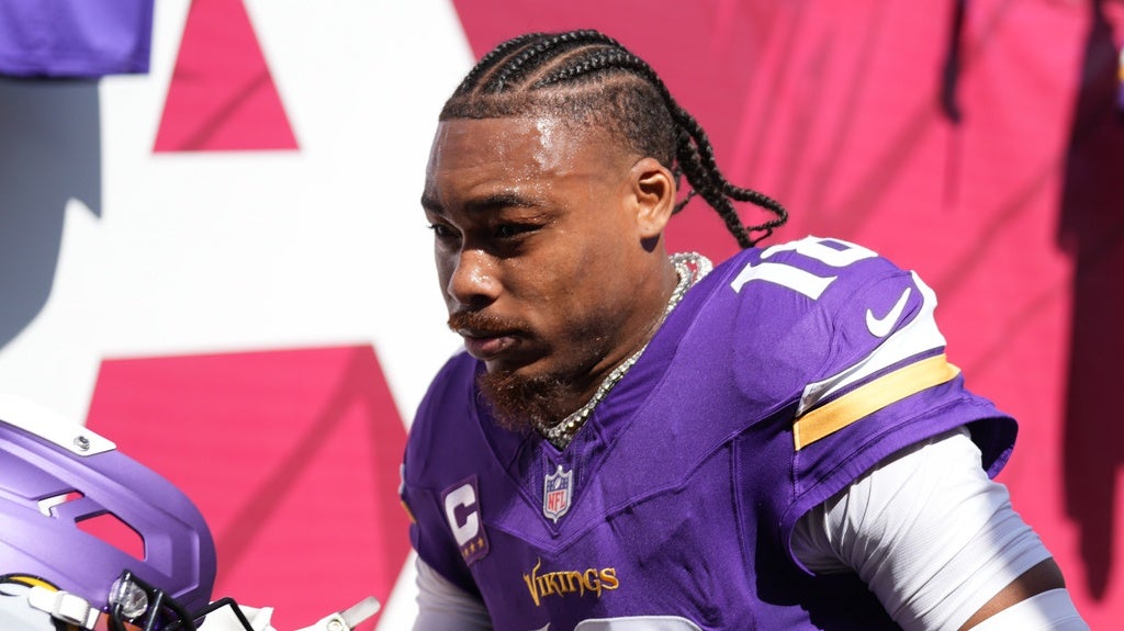 Vikings list wide receivers Justin Jefferson and Jordan Addison as questionable to play the Saints — KSTP 5, Brooklyn Park Sports news
