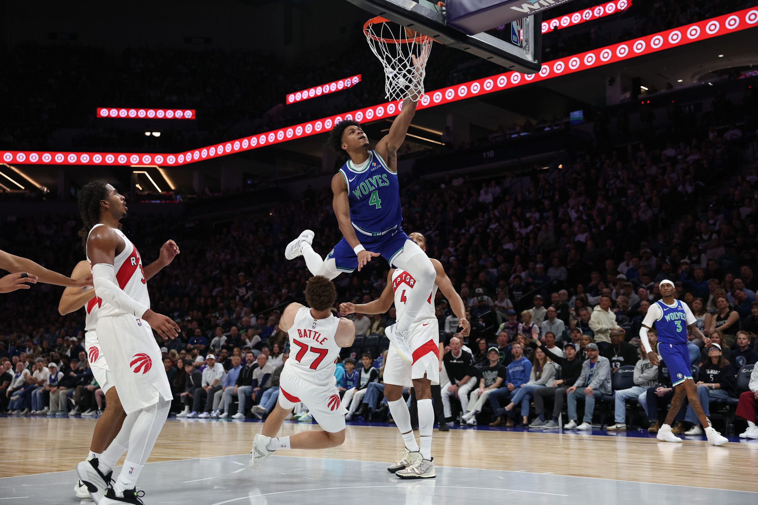 Timberwolves stay unbeaten with 117-94 win over Raptors in home opener — KSTP 5, Brooklyn Park Sports news
