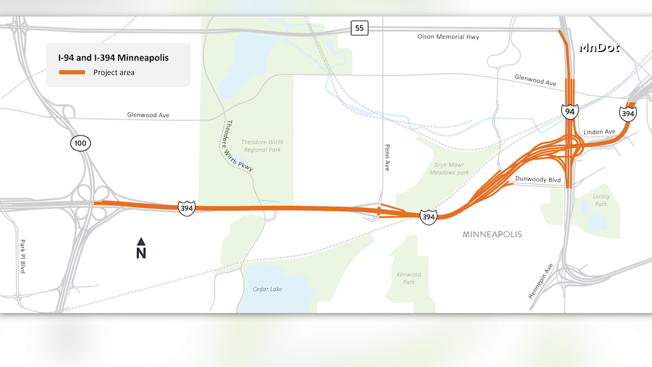 Eastbound I-394 in Minneapolis closing all weekend for highway repairs — KSTP 5, Brooklyn Park Business news