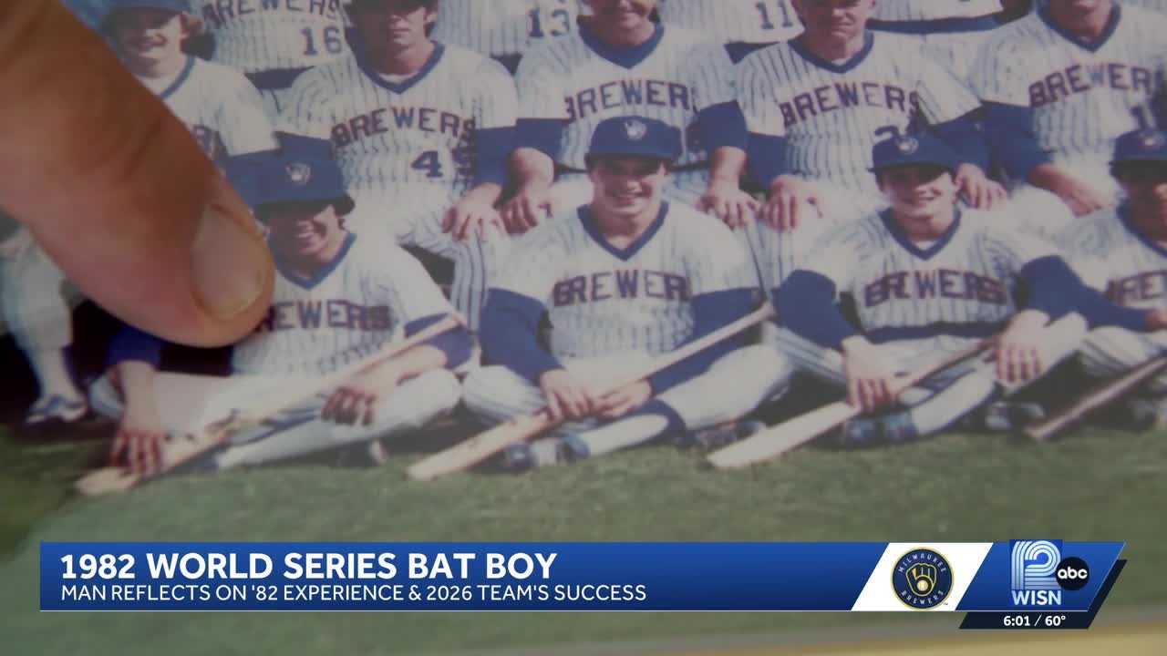 'What an experience!': Former Brewers bat boy recalls 1982 World Series run — WISN 12 Milwaukee, Brooklyn Park Sports news