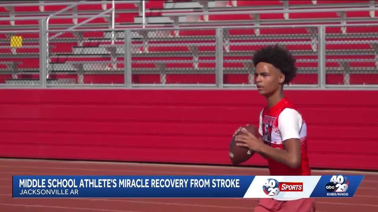 12-year-old football player recovering after spinal cord stroke — WESH 2 Orlando, Brooklyn Park Sports news