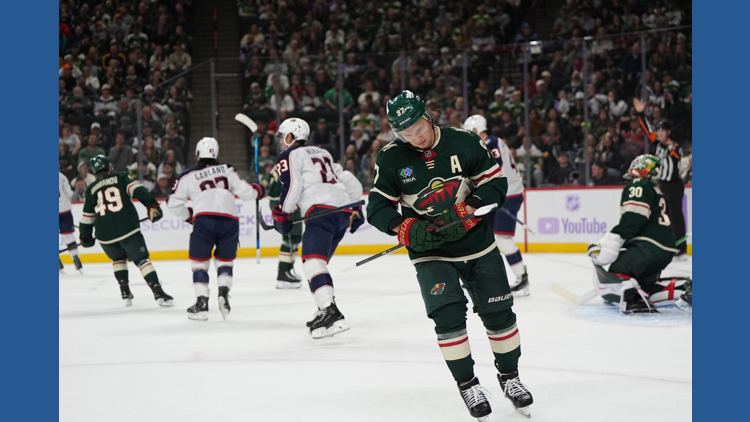 Kaprizov’s NHL-leading 10th goal lifts Wild past Blue Jackets — KARE 11 Sports, Brooklyn Park Sports news