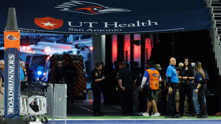 Military member dies after falling while rappelling from Alamodome's ceiling before UTSA vs. Navy game — NewsWest 9 (Permian Basin), Brooklyn Park Sports news