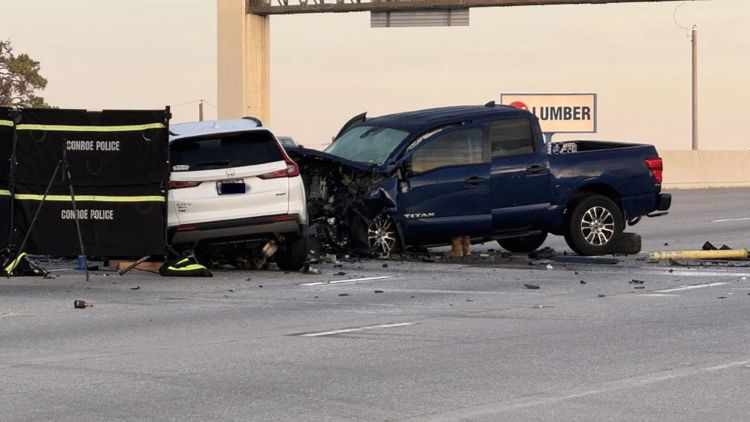 Wrong-way driver crashes head-on into SUV on I-45 in Conroe, killing woman, police say — KHOU 11 (Houston), Brooklyn Park Health news
