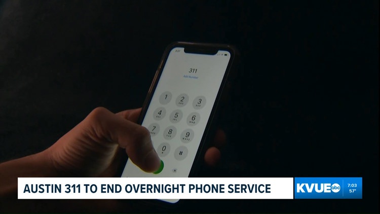 Austin 311 non-emergency call center to close overnight service starting Nov. 1 — KVUE (Austin), Brooklyn Park Community news