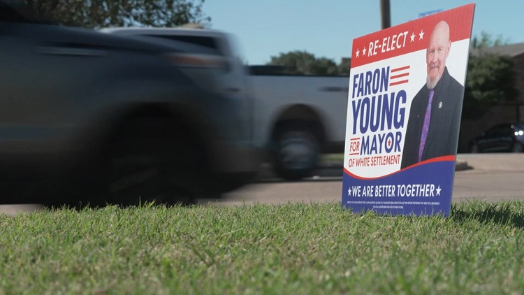A North Texas mayor says he recognized a person caught on camera stealing his campaign sign — WFAA (Dallas-Fort Worth), Brooklyn Park Government news