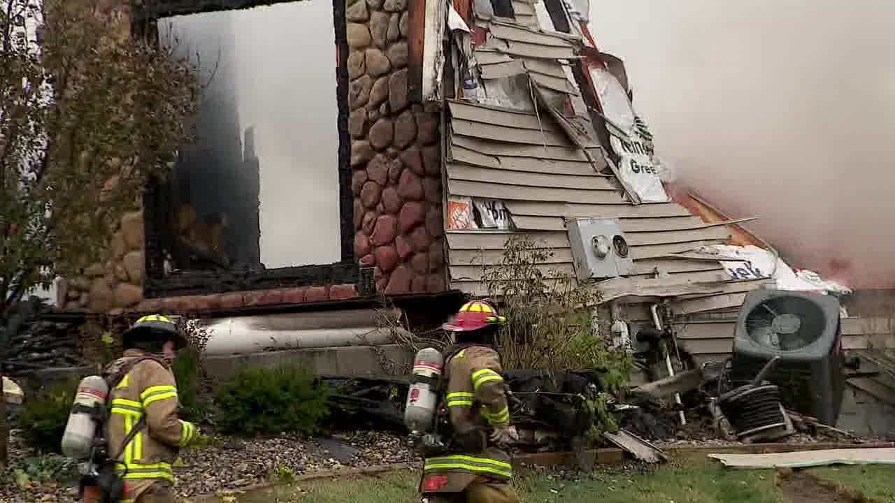 Victoria house fire leaves extensive damage, closes road near school — FOX 9, Brooklyn Park Schools news
